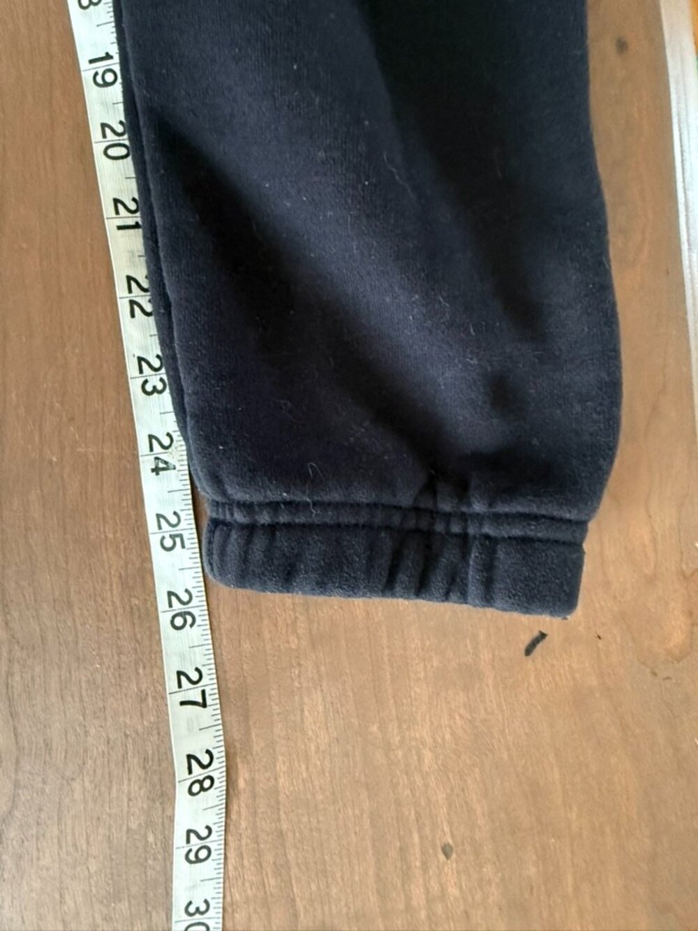 $78 RETAIL – Aritzia TNA Cozy Fleece Perfect Sweatpants Black XS Joggers - Picture 9 of 9